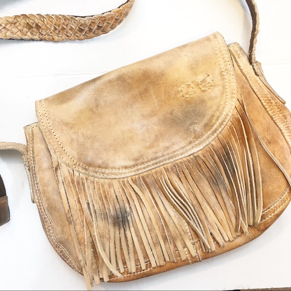 Bed Stu East End Boho Bag with fringe like new - Picture 4 of 8